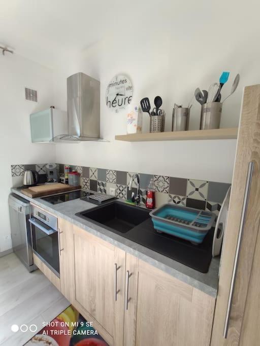 Studio Tribord Le Treport - Vue Mer & Falaises Ngoại thất bức ảnh